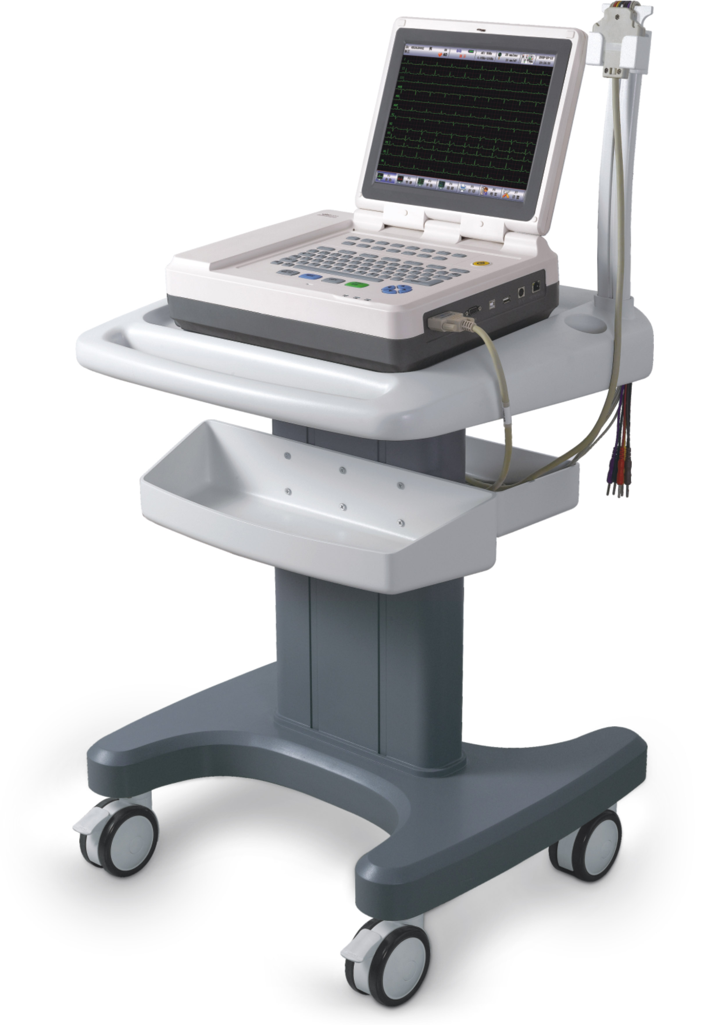 Channel Ecg Machine Channel Electrocardiography Machine From