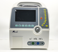 D-2000B biphasic cardiac Defibrillator monitor with ECG ,Biphasic spo2,automatic external defibrillator 