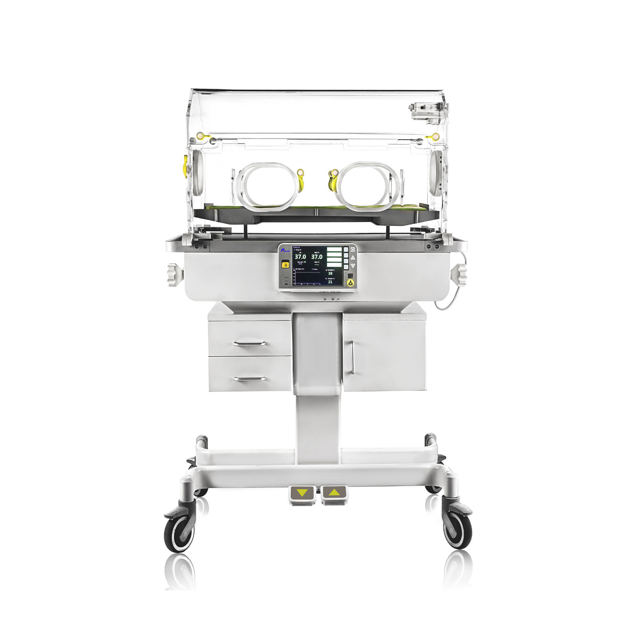 BabyCare 5A Critical Care Infant Incubators with big LCD display